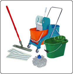 attrezzature per pulizie e manutanzioni